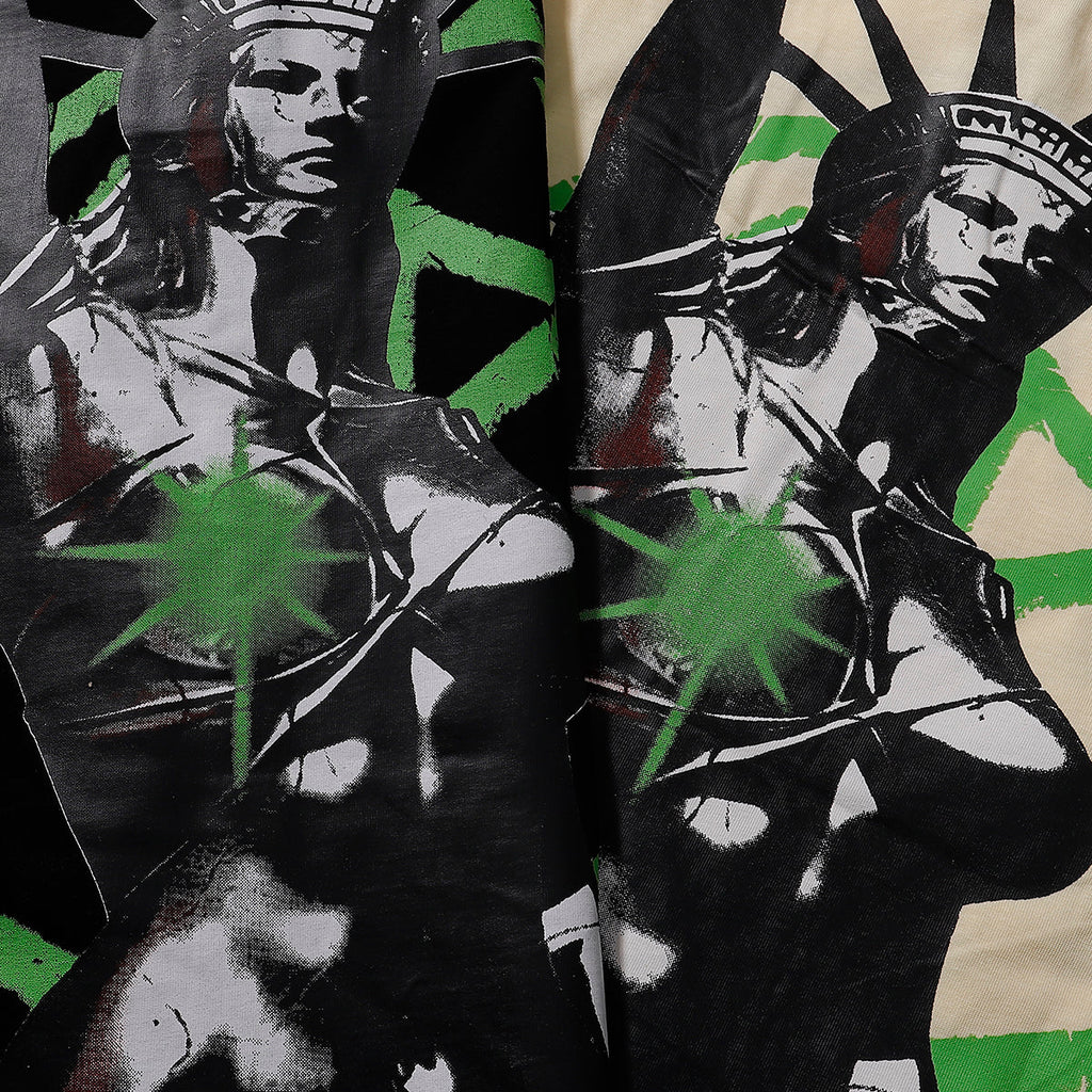 Godspeed T-shirts Mosaic Free Muse Printed Cotton Casual Short Sleeves Men and Women