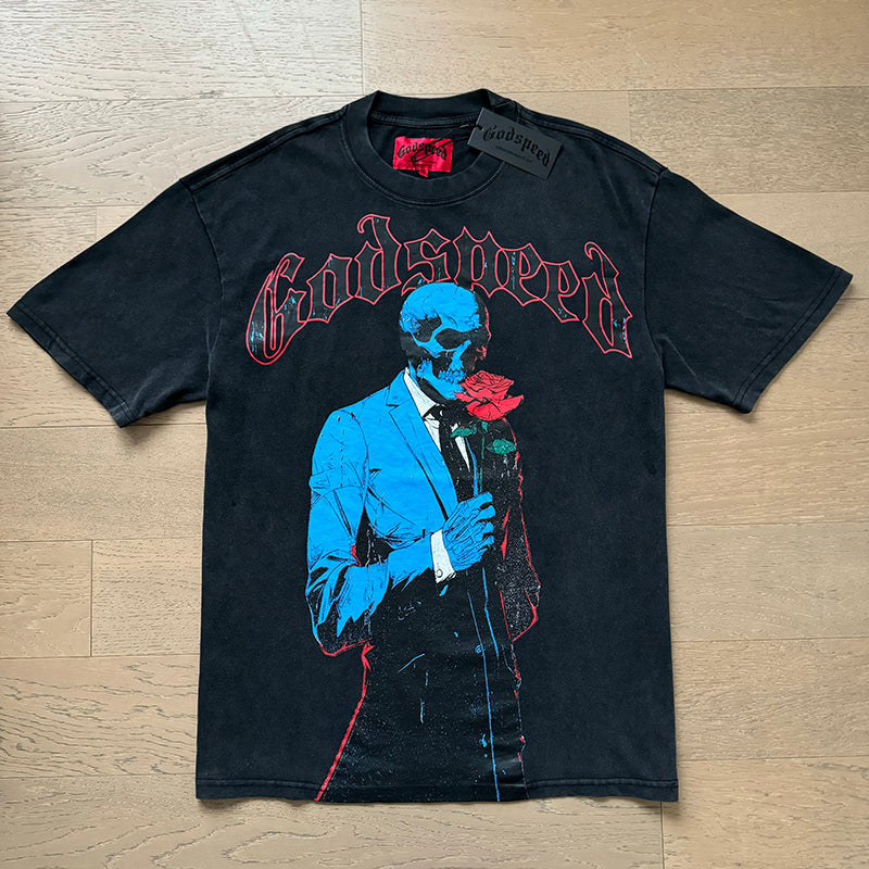 Godspeed T-shirts Retro Fantasy Pattern