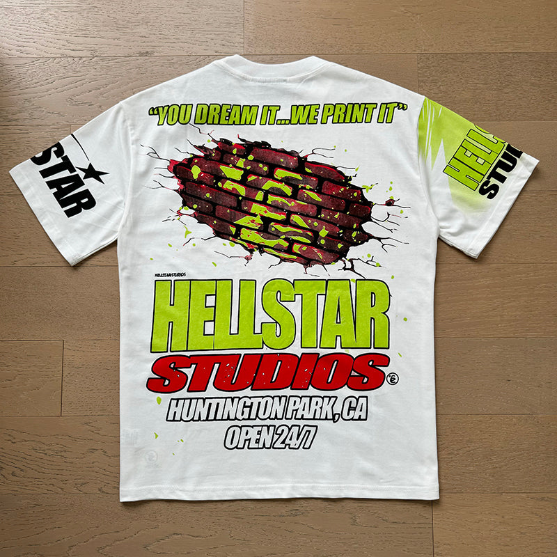 Hellstar T-shirts Retro style high street trend
