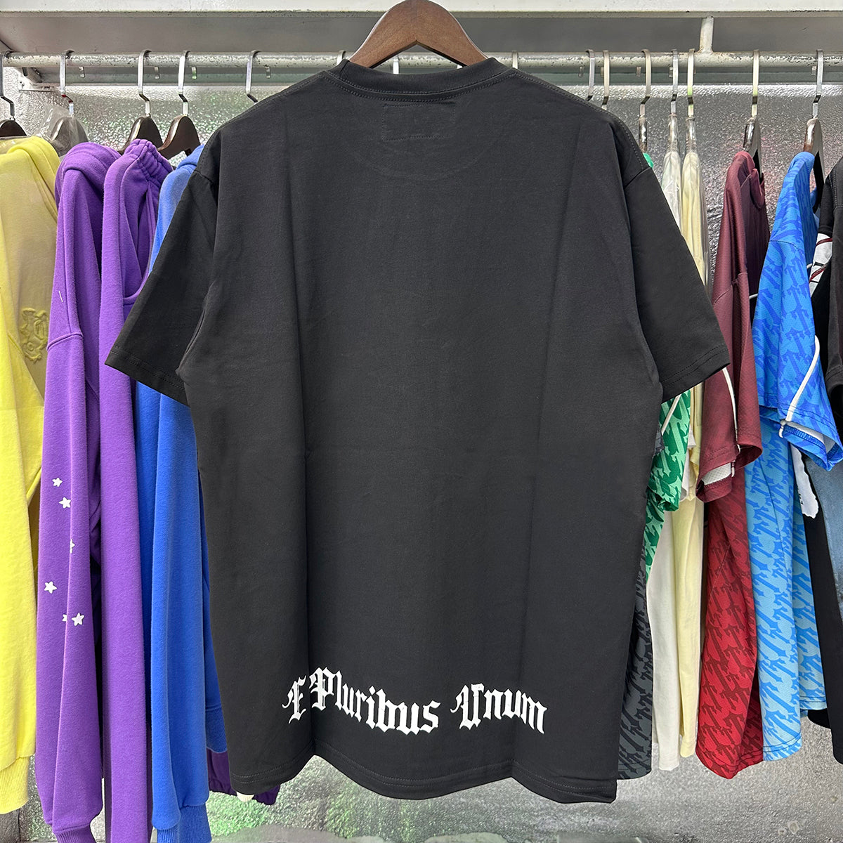 Godspeed T-shirts Masked Man Printed Cotton Casual Short Sleeve Men and Women