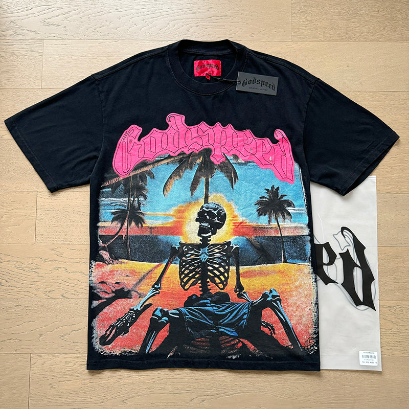 Godspeed T-shirts Retro Fantasy Pattern