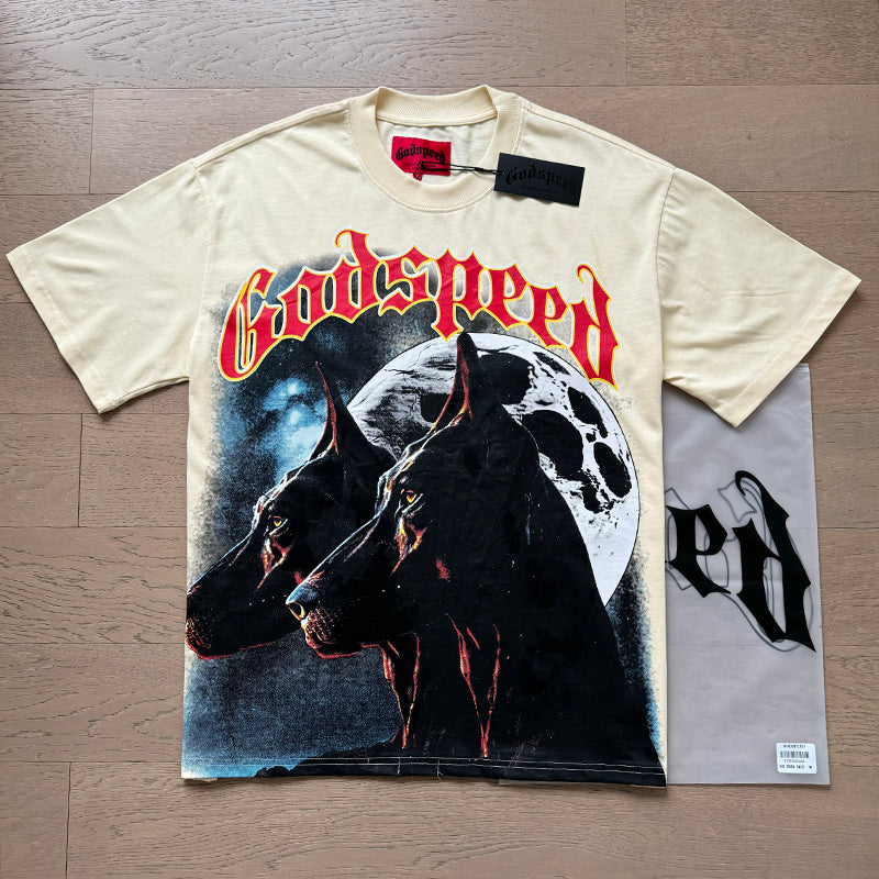 Godspeed T-shirts Retro Fantasy Pattern