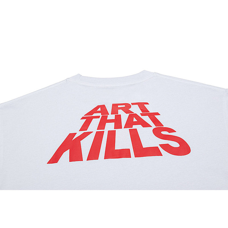 Gallery Dept T-shitrs Men's Retro Alphabet plus Size Short Sleeve T-shirt