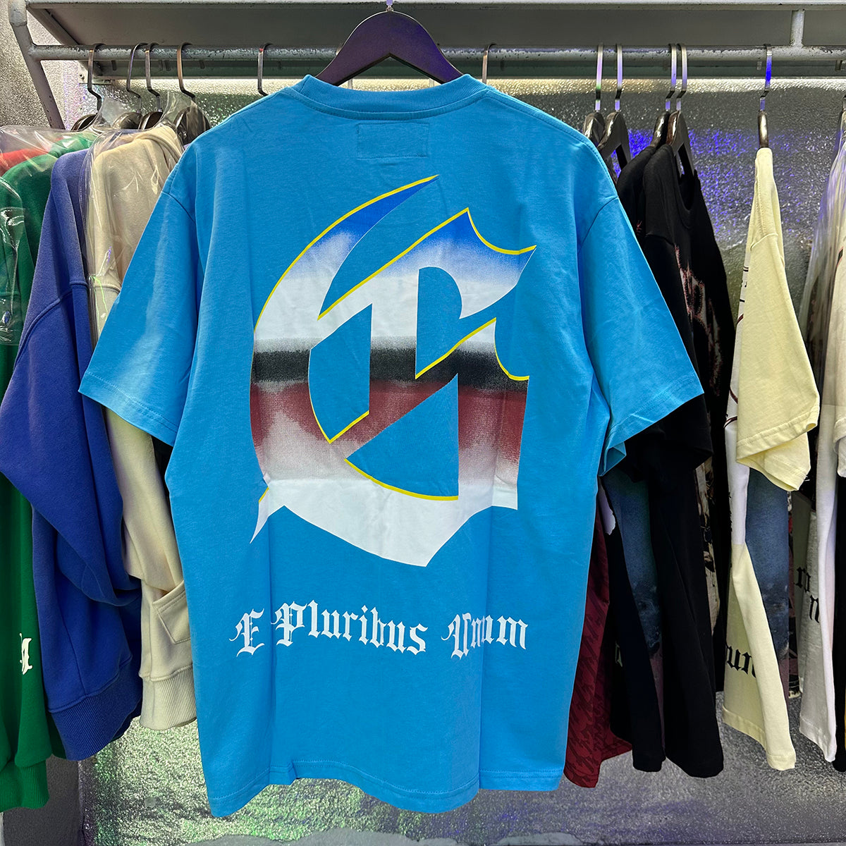 Godspeed T-shirts Beach Road Racing Printed Cotton Casual Short Sleeves Men and Women