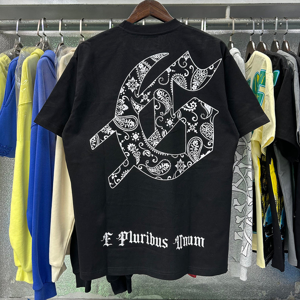 Godspeed T-shirts Hollywood Night Print Cotton Casual Short Sleeve Men and Women