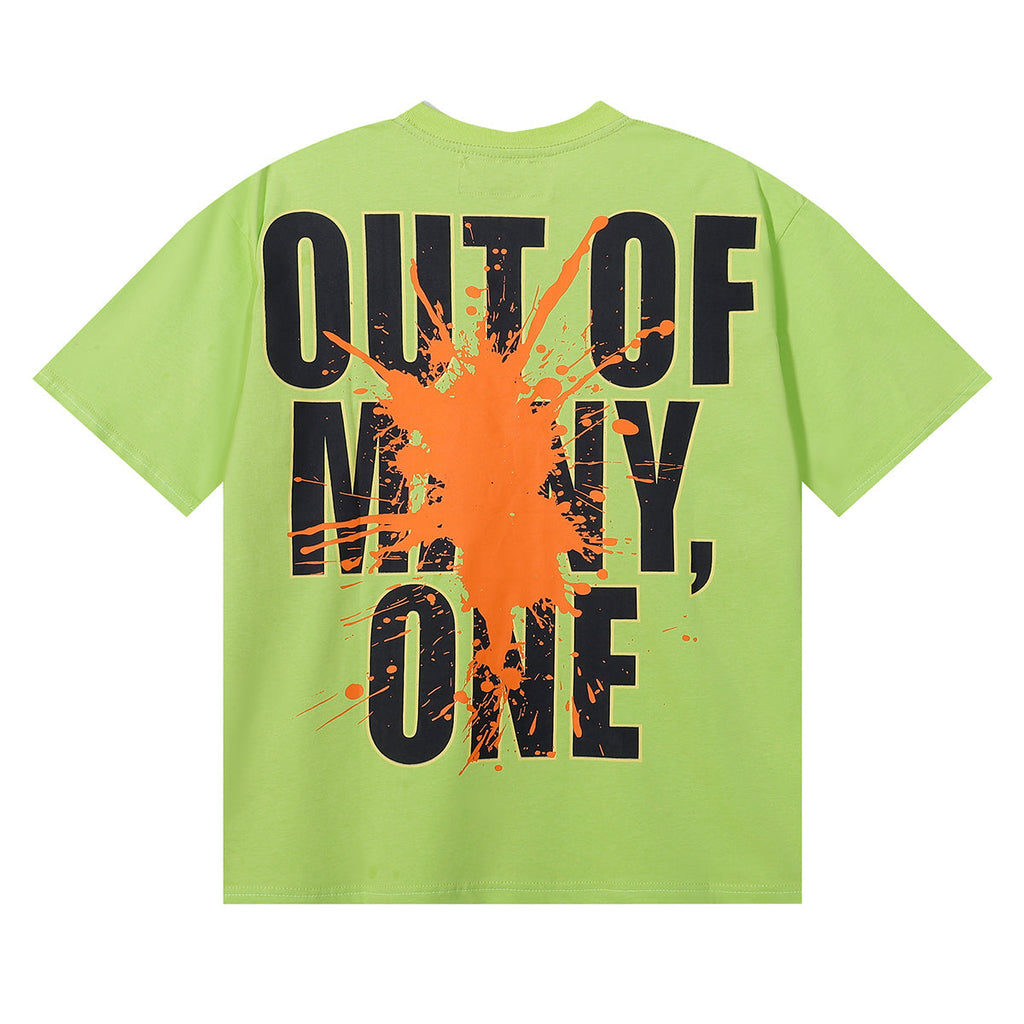 Godspeed T-shirts Atlanta Supercar Printed Cotton Casual Short Sleeve Men and Women