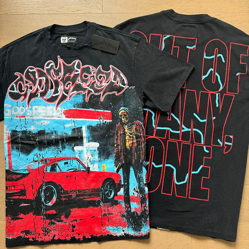 Godspeed T-shirts Retro Fantasy Pattern