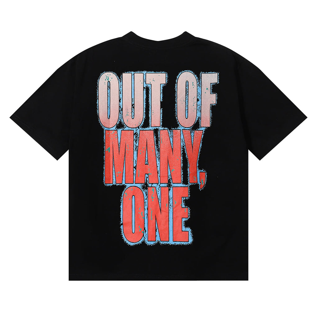 Godspeed T-shirts VR Glasses Skull Small Fresh Printing Cotton Casual Short Sleeve Men and Women