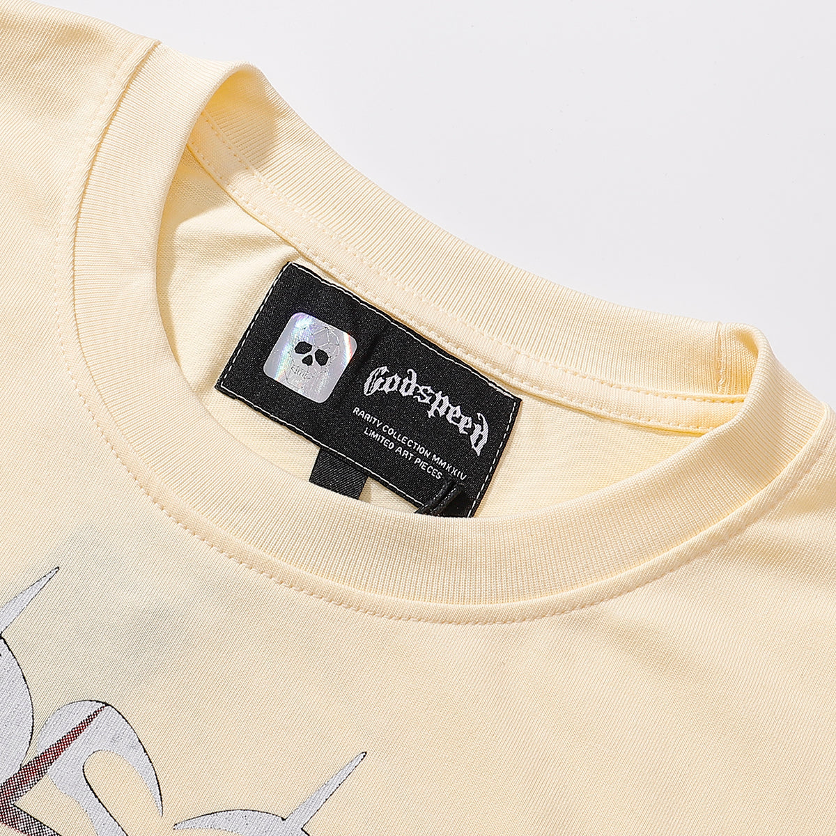 Godspeed T-shirts Driving Movie Skull Printing Cotton Casual Short Sleeves Men and Women