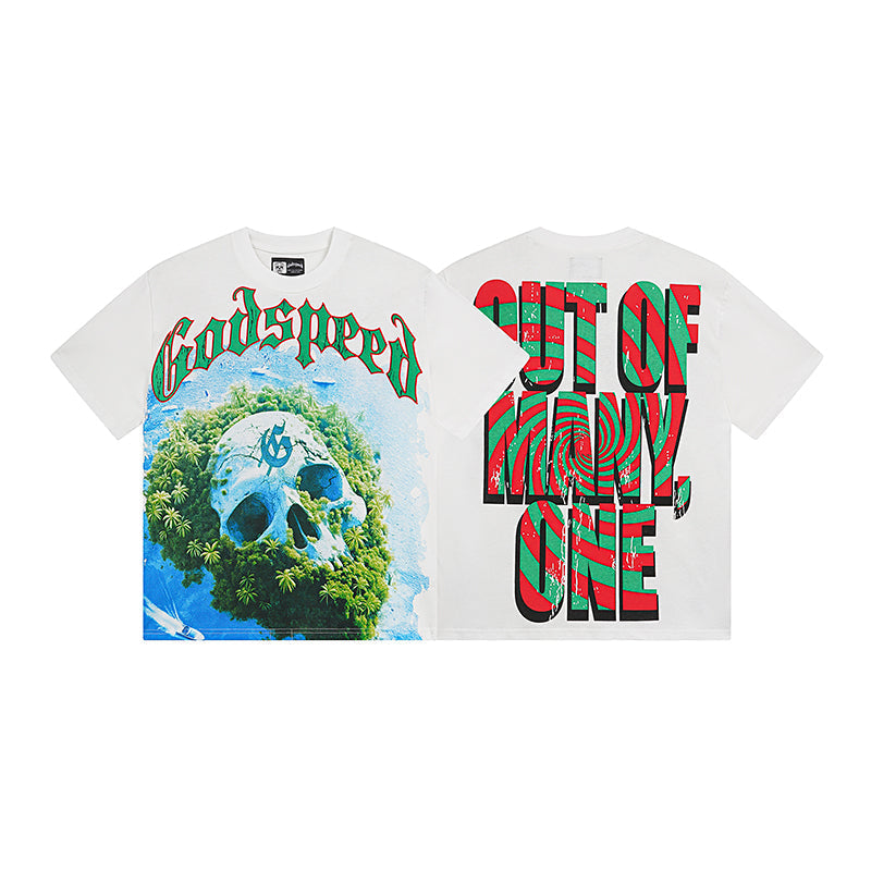 Godspeed T-shirts Retro Fantasy Pattern