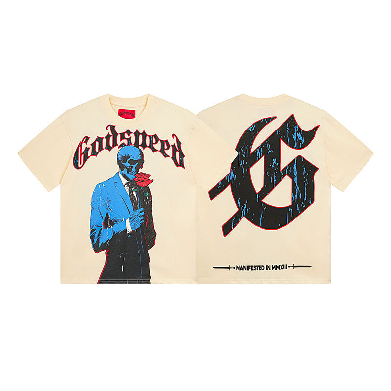 Godspeed T-shirts Retro Fantasy Pattern