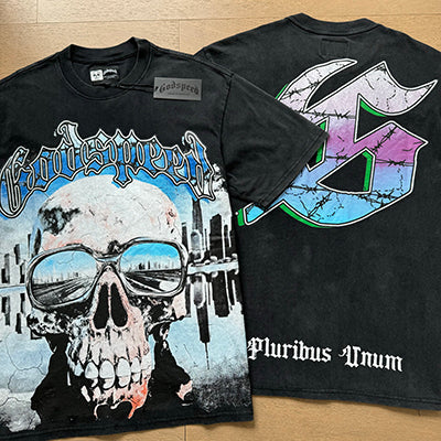 Godspeed T-shirts Retro Fantasy Pattern