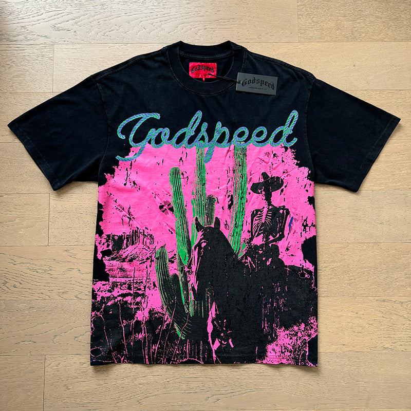 Godspeed T-shirts Retro Fantasy Pattern