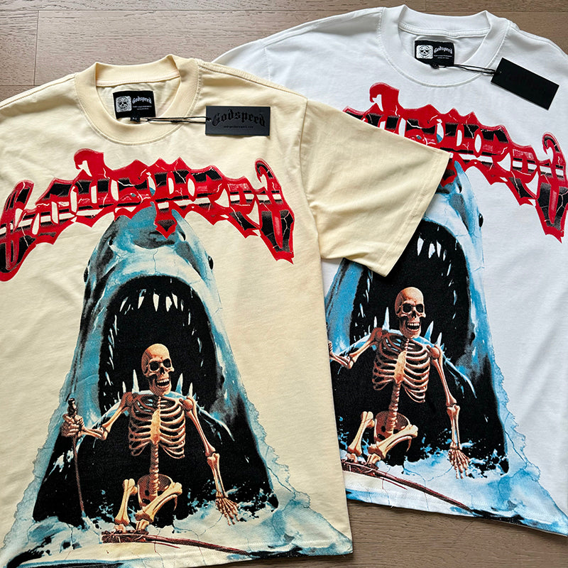 Godspeed T-shirts Retro Fantasy Pattern