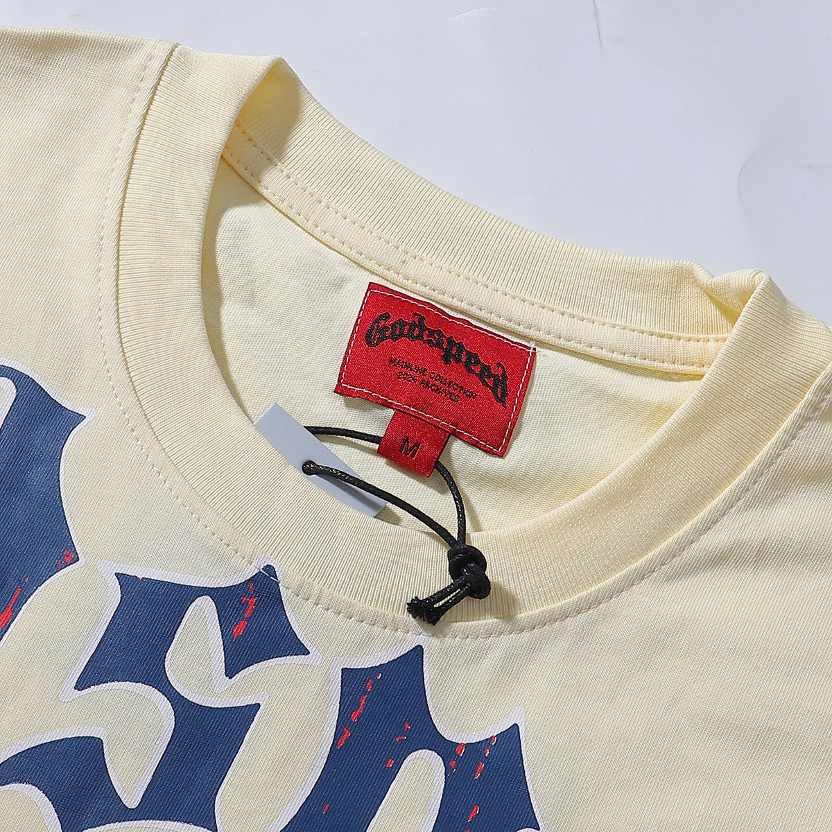 Godspeed T-shirts Basketball Dream Team Trident Print Cotton Casual Short Sleeve Men and Women