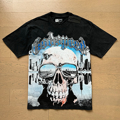 Godspeed T-shirts Retro Fantasy Pattern