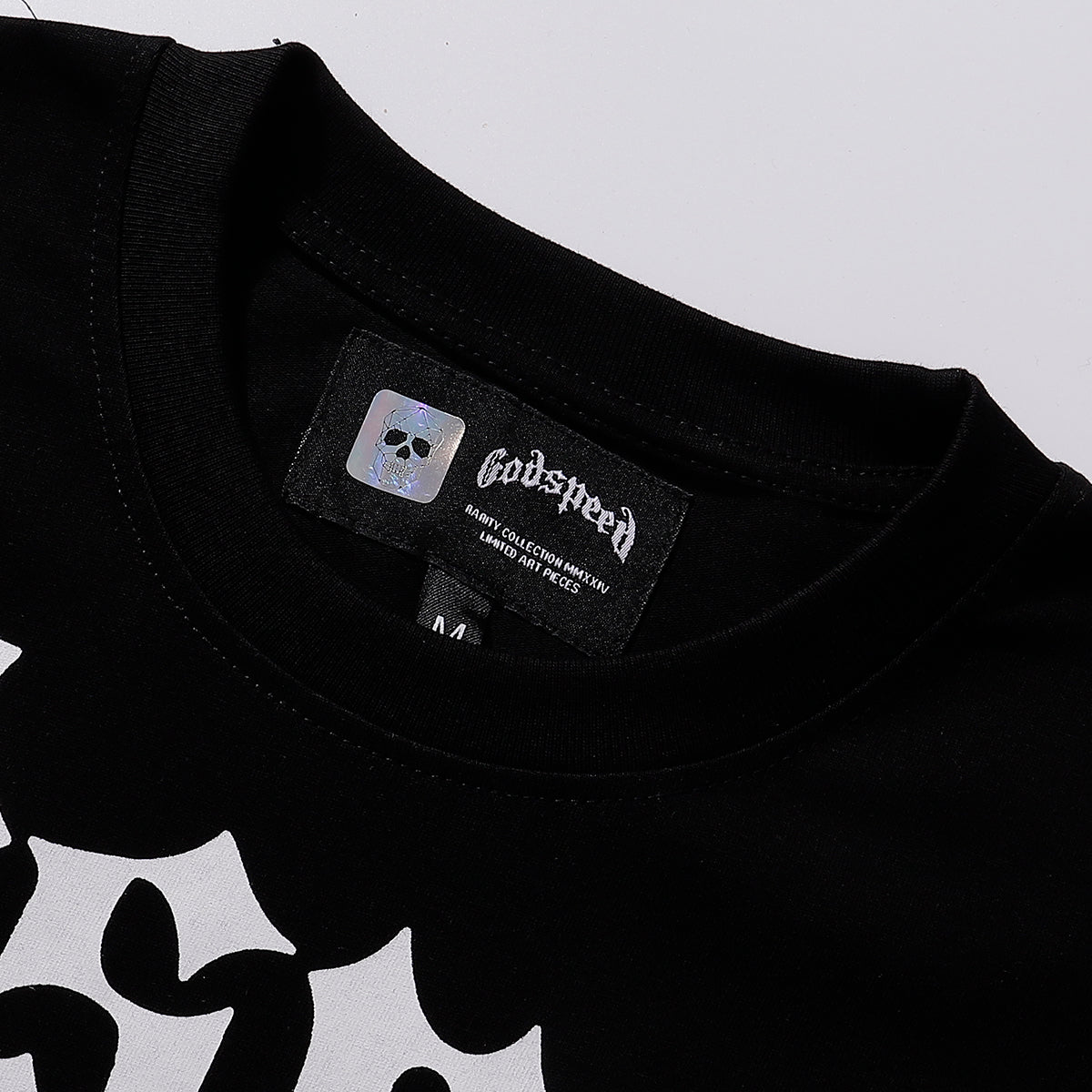 Godspeed T-shirts American Flag Skull Print Cotton Casual Short Sleeves Men and Women