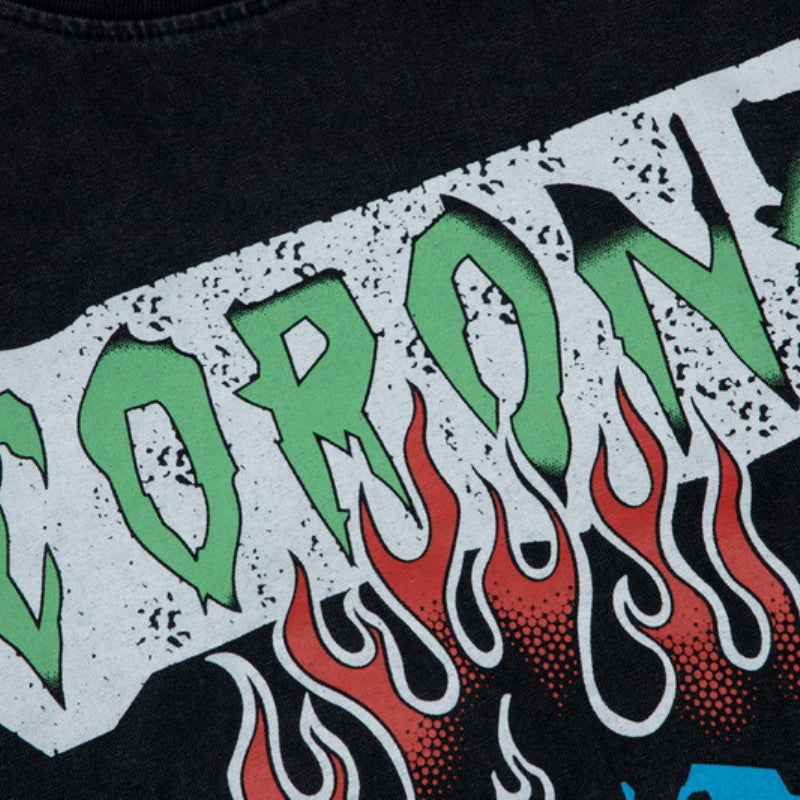 Gallery Dept T-shitrs Men's Retro Graffiti Printing Short Sleeve