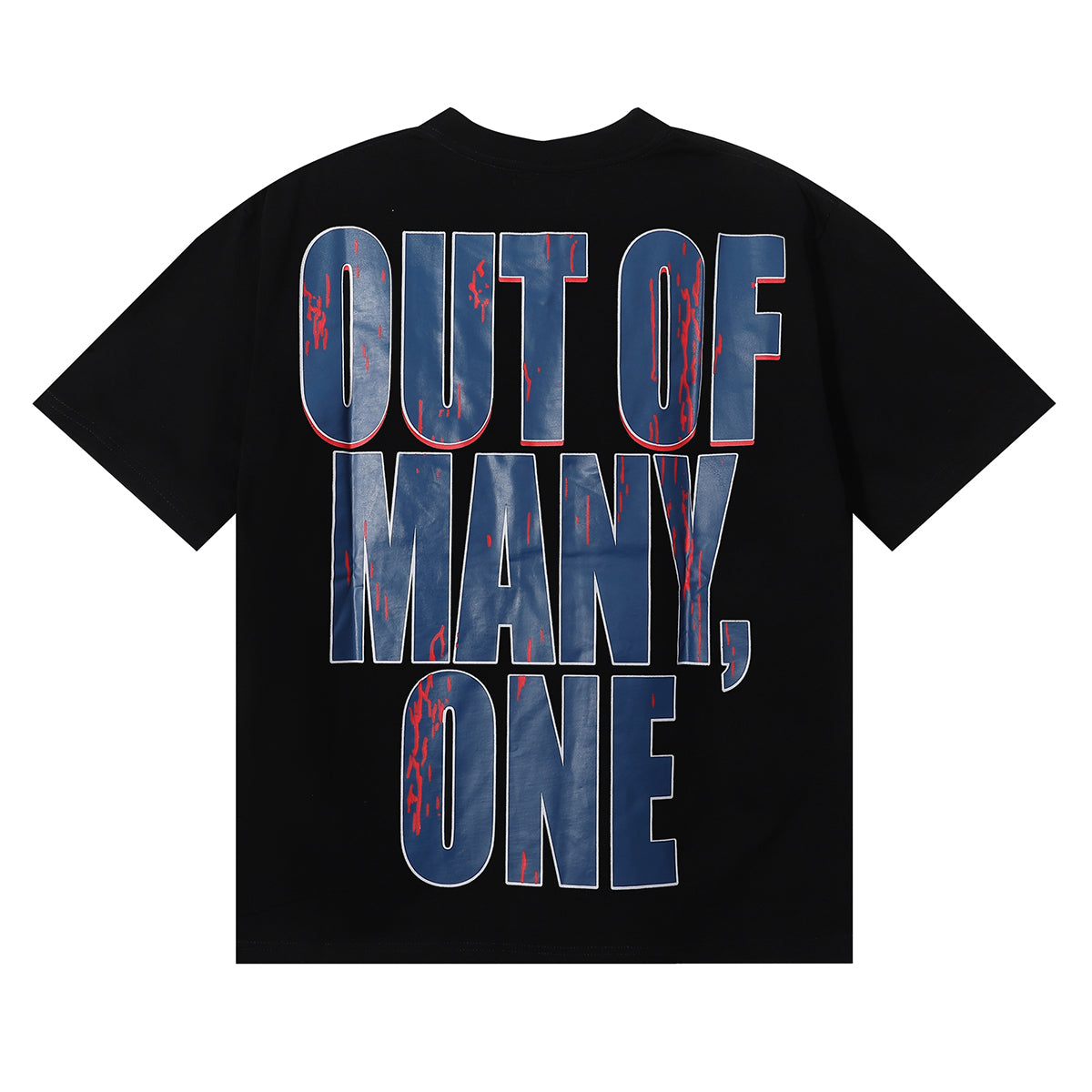 Godspeed T-shirts Basketball Dream Team Trident Print Cotton Casual Short Sleeve Men and Women