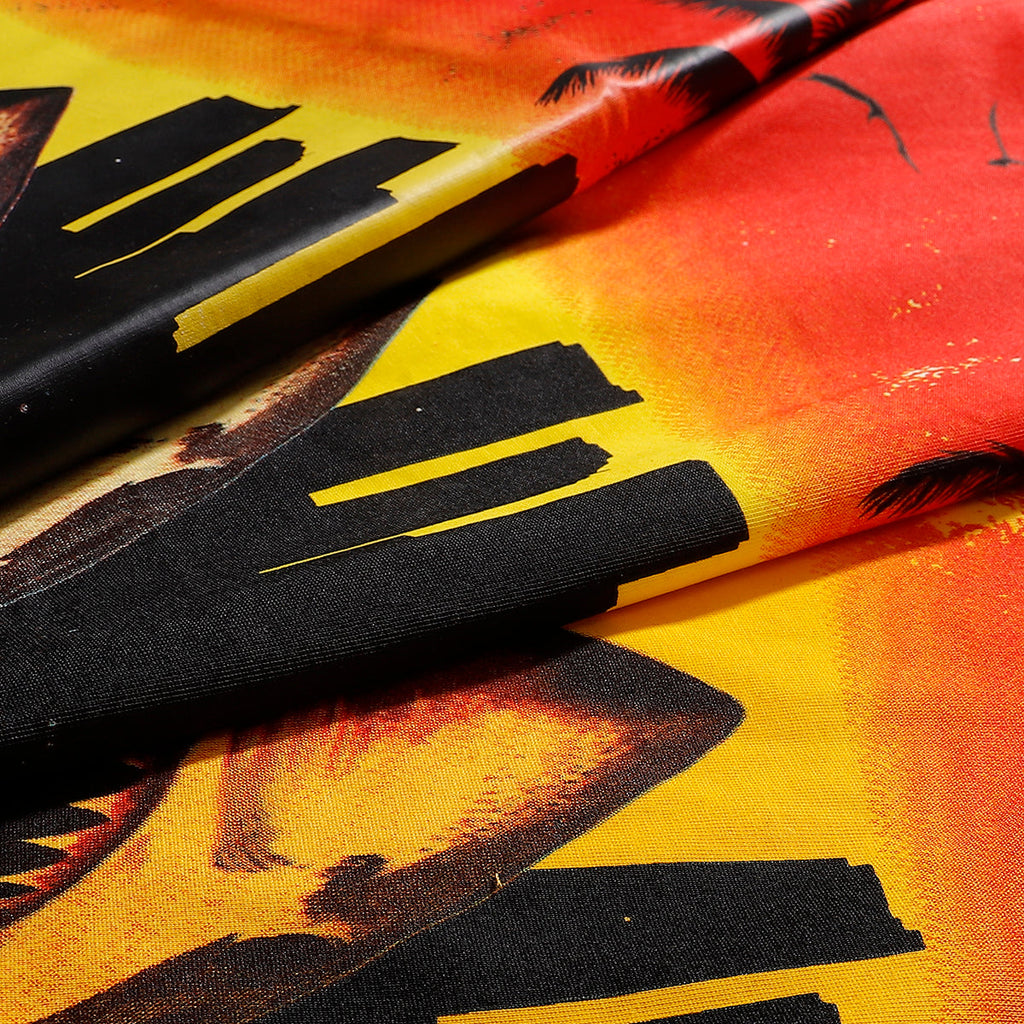 Godspeed T-shirts Urban Coconut Shark Print Cotton Casual Short Sleeve Men and Women