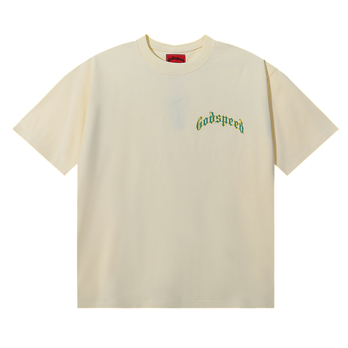 Godspeed T-shirts Masked Man Printed Cotton Crew Neck Short Sleeve Men and Women