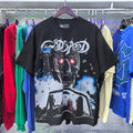 Godspeed T-shirts Driving Movie Skull Printing Cotton Casual Short Sleeves Men and Women