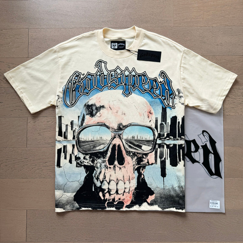 Godspeed T-shirts Retro Fantasy Pattern