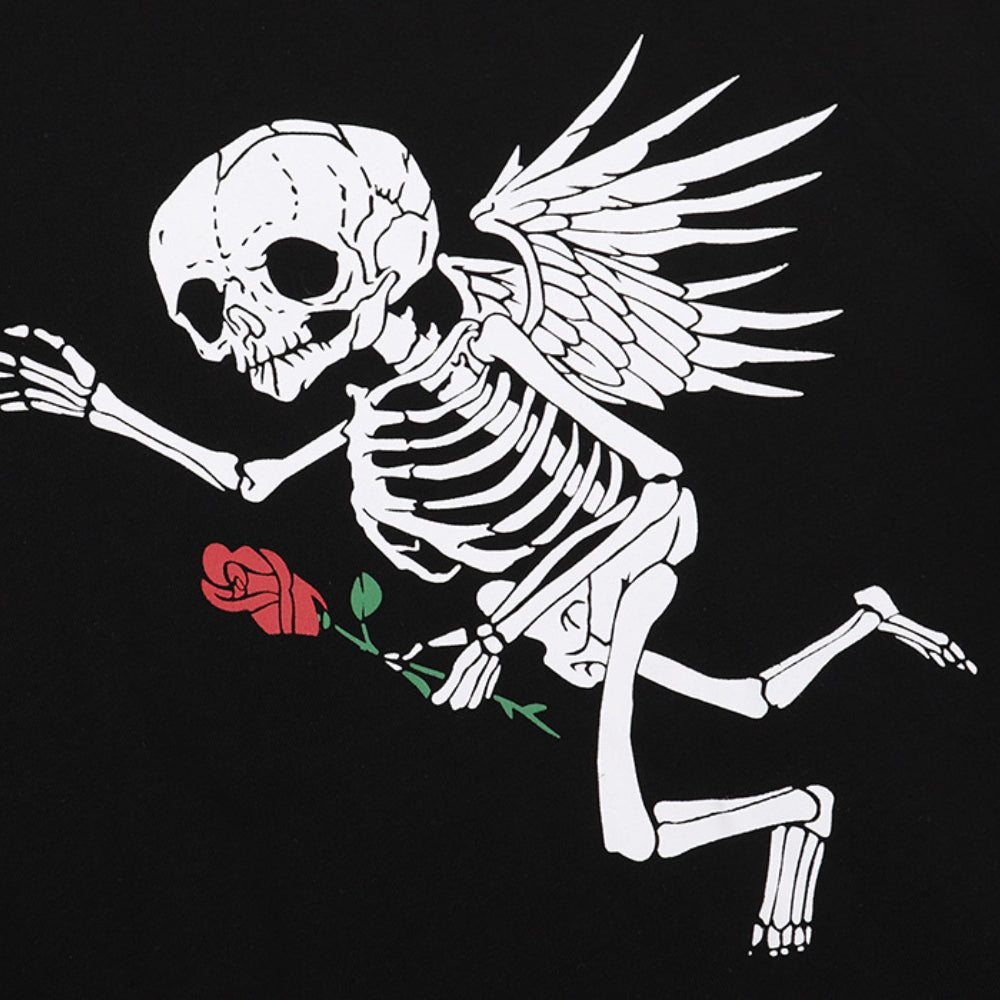 Gallery Dept T-shitrs Angel Skull Wings Rose