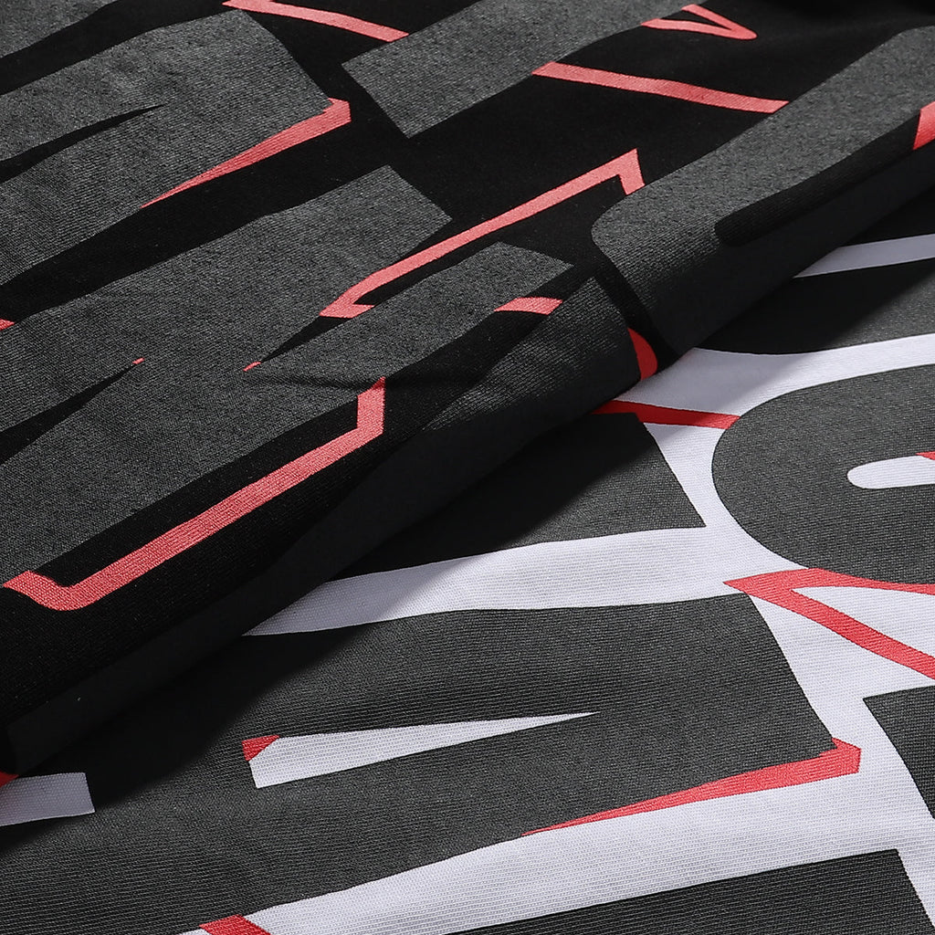 Godspeed T-shirts Fire Car Printing Cotton Casual Short Sleeves Men and Women