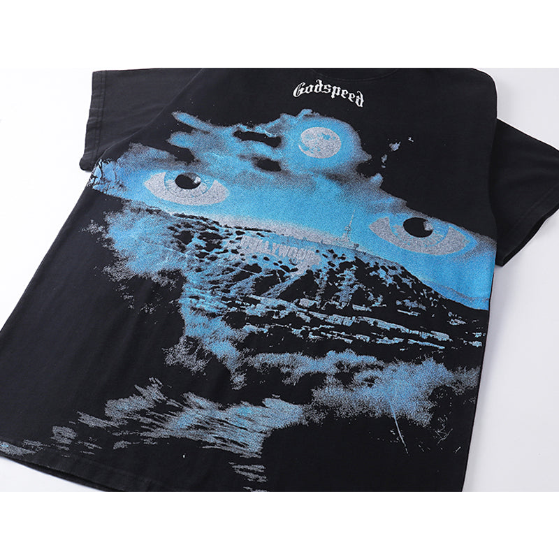 Godspeed T-shirts Retro Fantasy Pattern