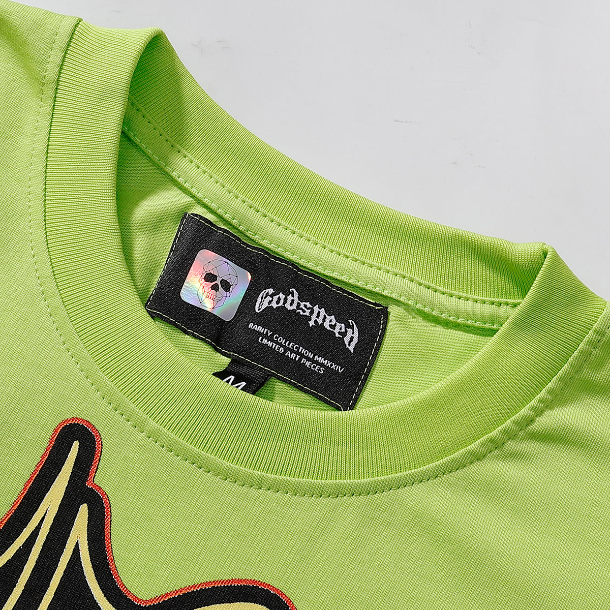 Godspeed T-shirts Atlanta Supercar Printed Cotton Casual Short Sleeve Men and Women