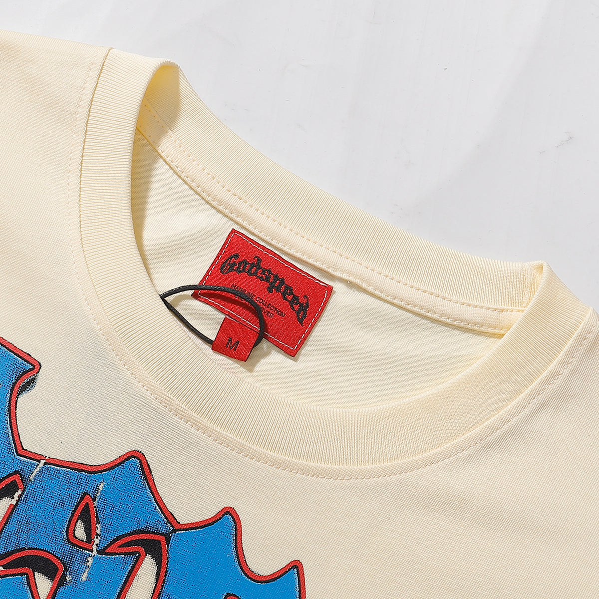 Godspeed T-shirts Rugby Players Printed Cotton Casual Short Sleeves Men and Women