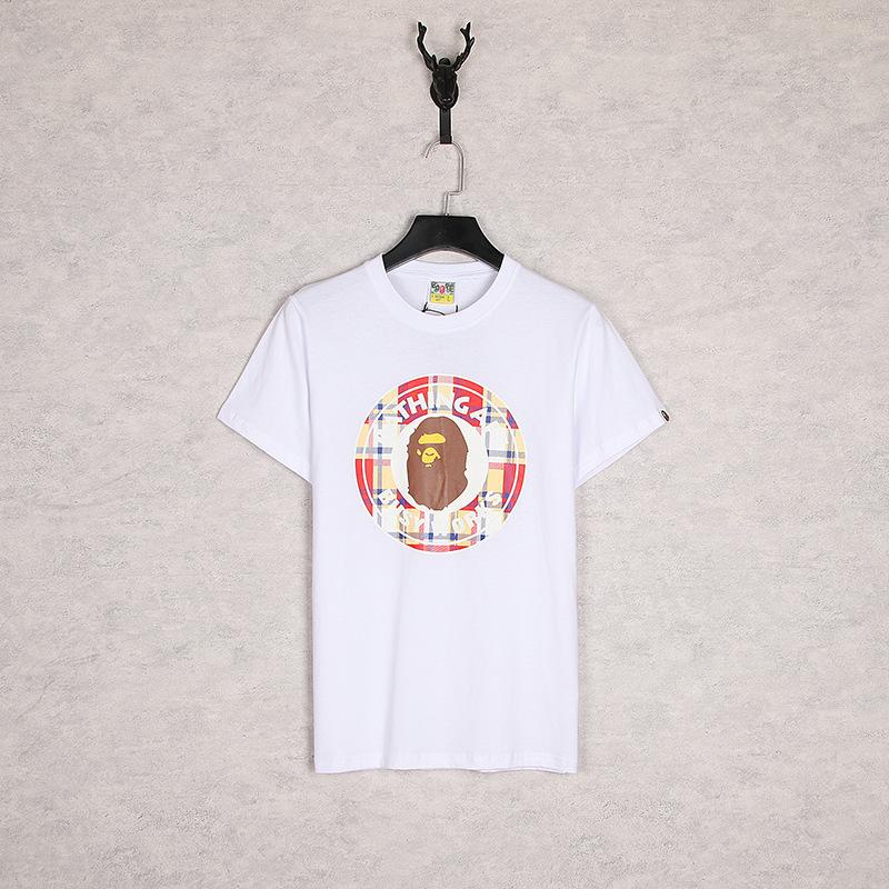 Bathing Ape T-Shirt Summer Ape Head Shark Daily Casual Short Sleeve T-shirt
