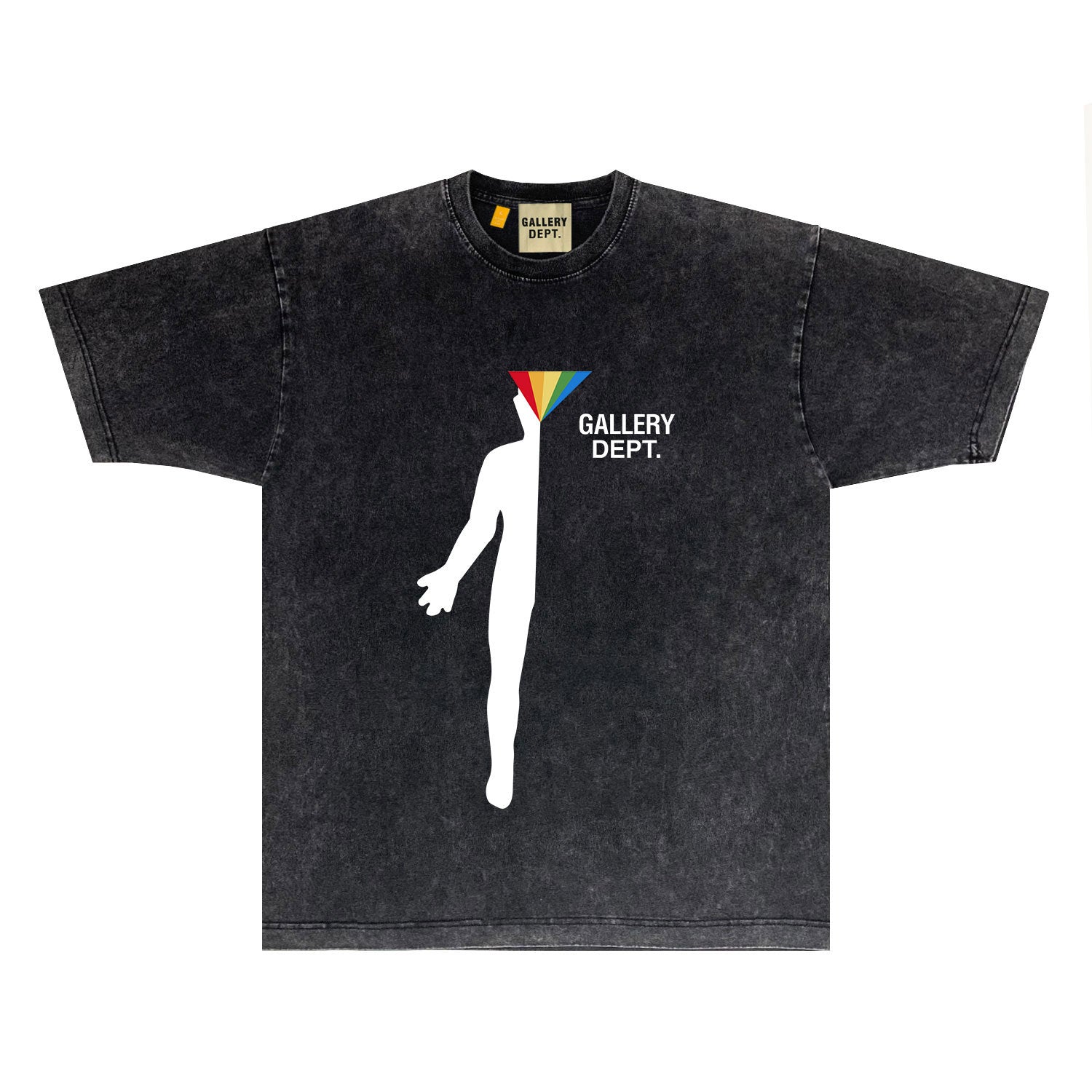 Gallery Dept T Shirts Tee Shirt Washed and Worn Short Sleeve T-shirt Blouse