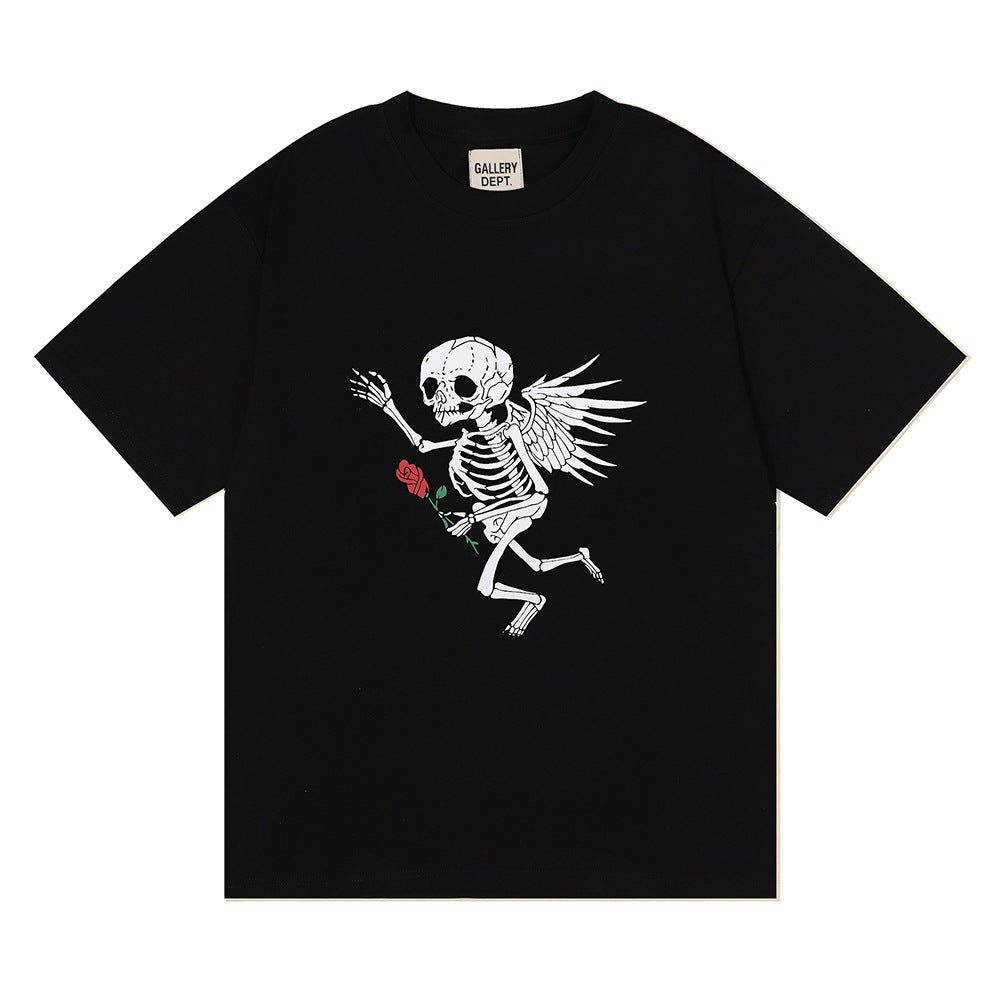 Gallery Dept T-shitrs Angel Skull Wings Rose