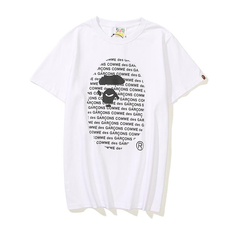 Bathing Ape T-Shirt Casual Short Sleeve Printed T-shirt