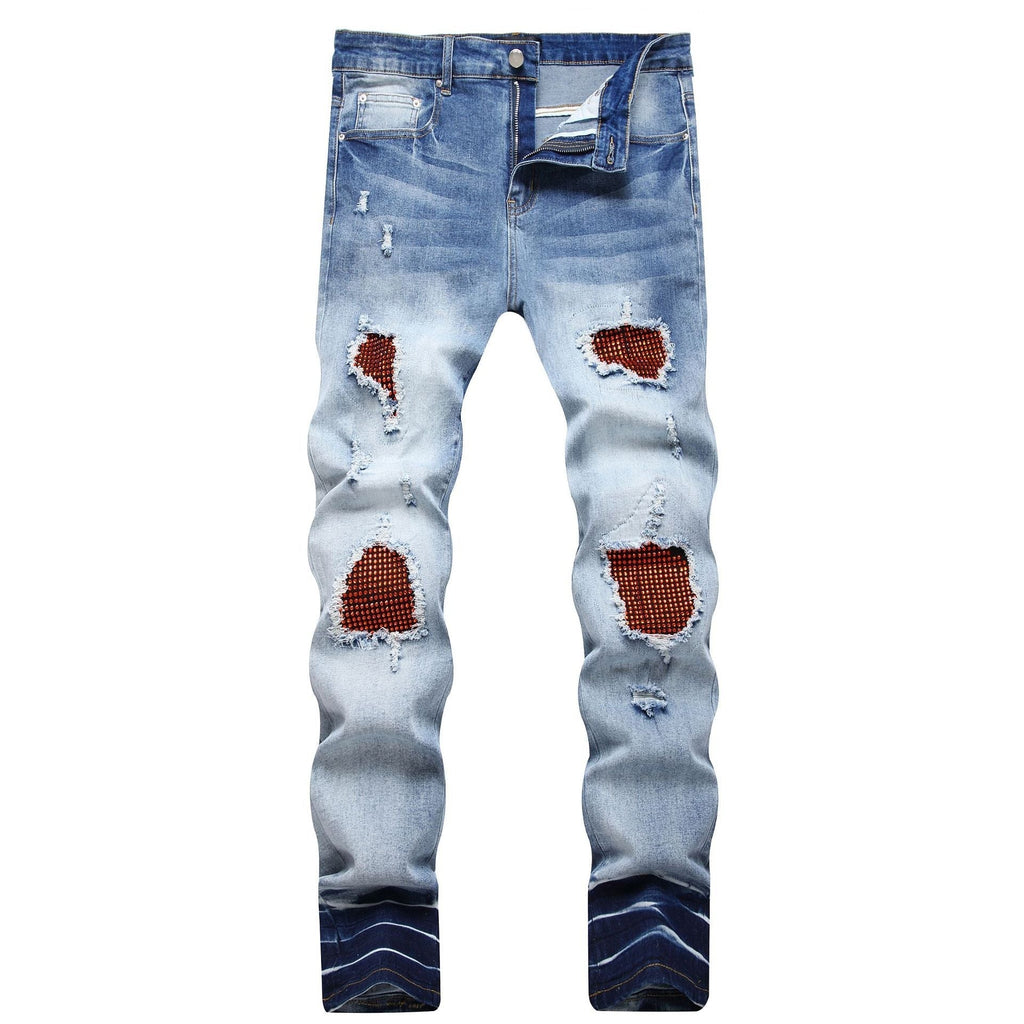 Amiri Jeans Ripped Stretch Jeans