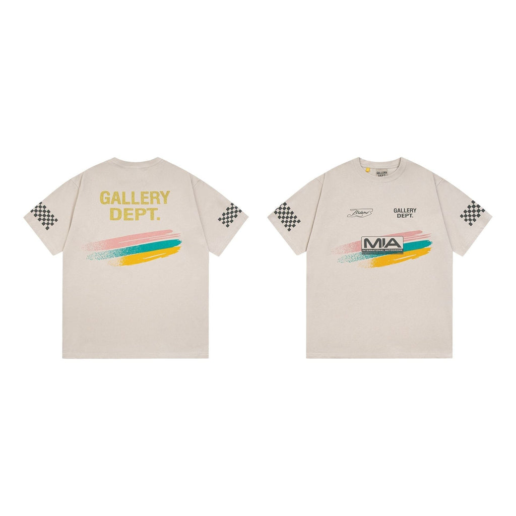 Gallery Dept T-Shirt Rally Letter Print Short Sleeve T-Shirt