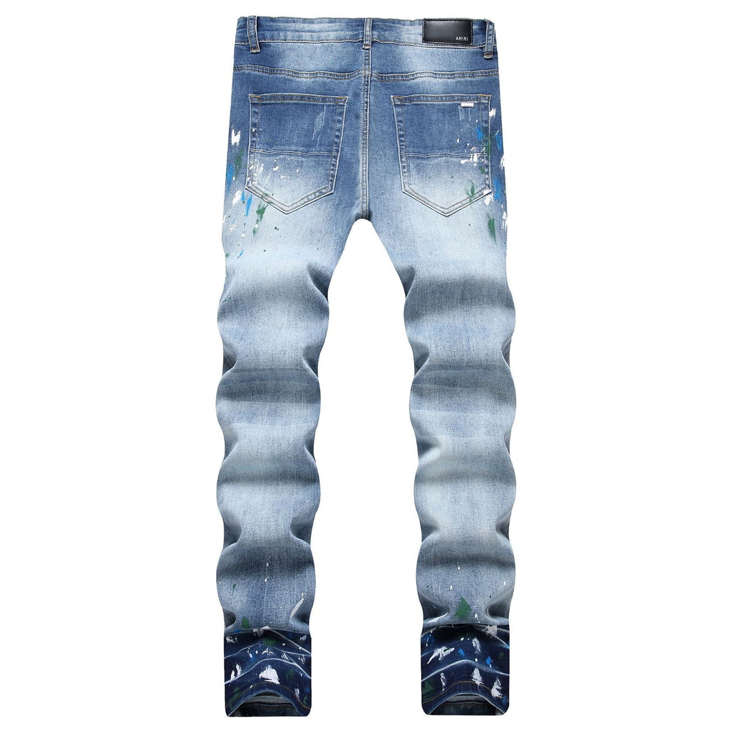 Amiri Jeans Ripped Stretch Jeans