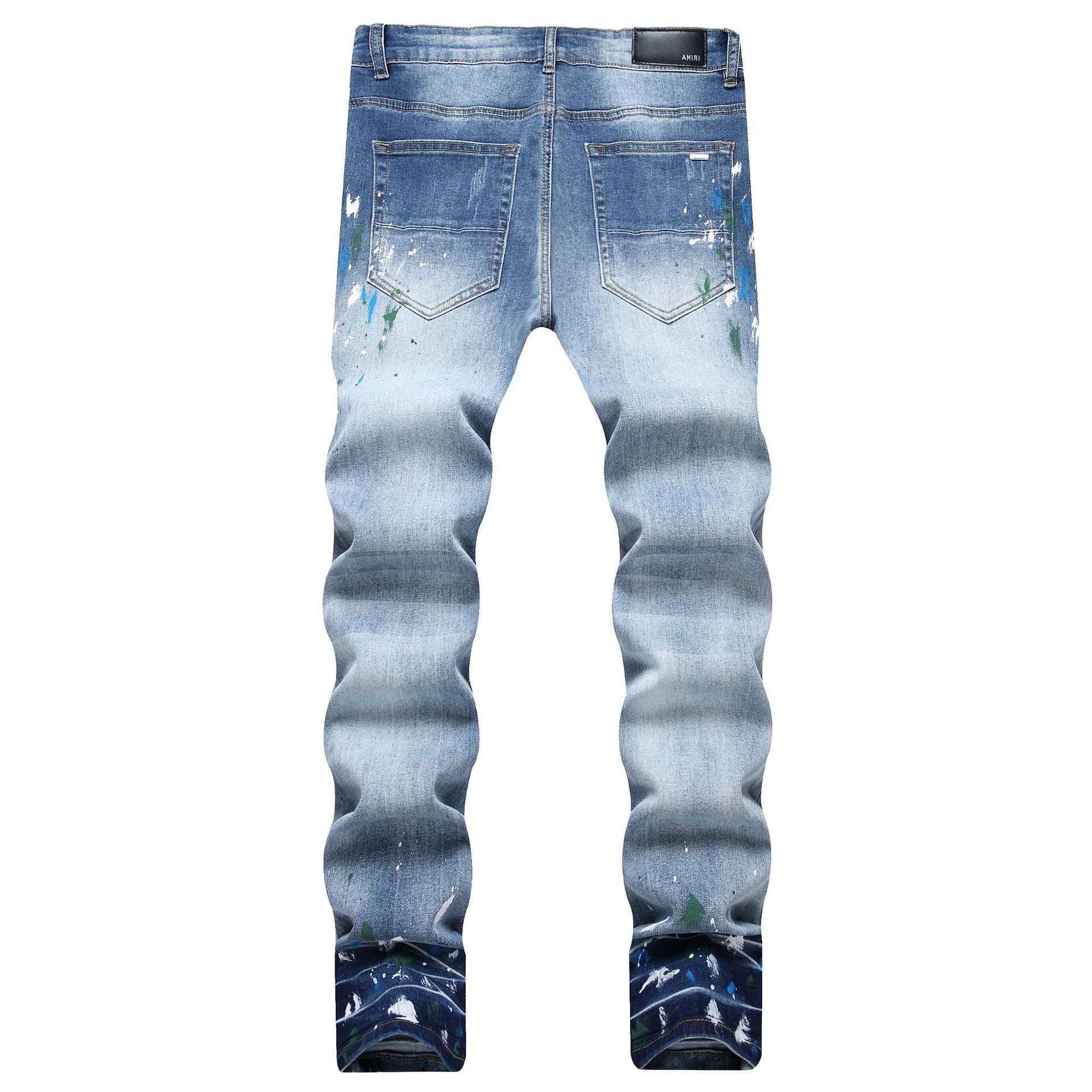 Amiri Jeans Ripped Stretch Jeans