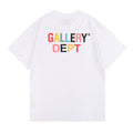 Gallery Dept T-shitrs Summer Color Letter plus Size Short Sleeve