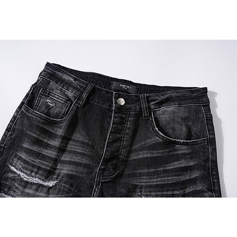 Amiri Jeans Trendy Casual Ripped Jeans