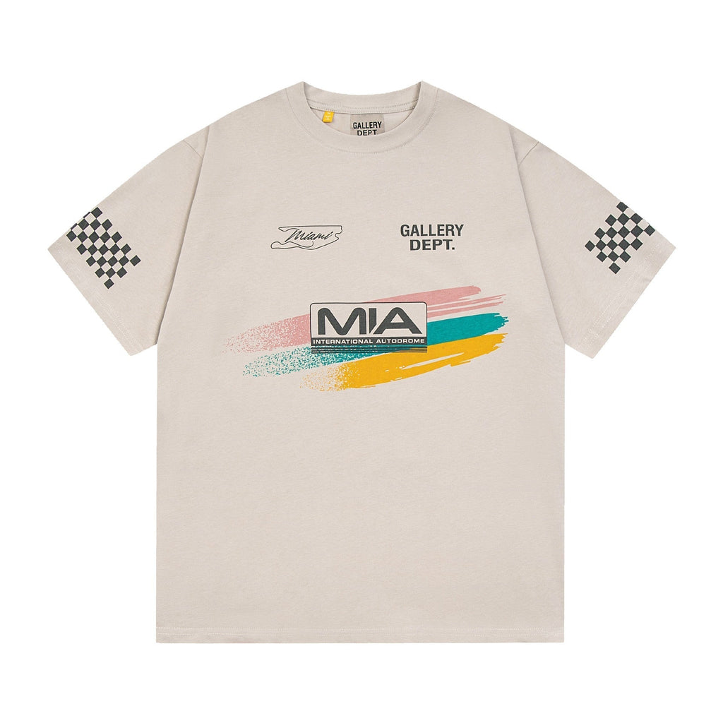Gallery Dept T-Shirt Rally Letter Print Short Sleeve T-Shirt