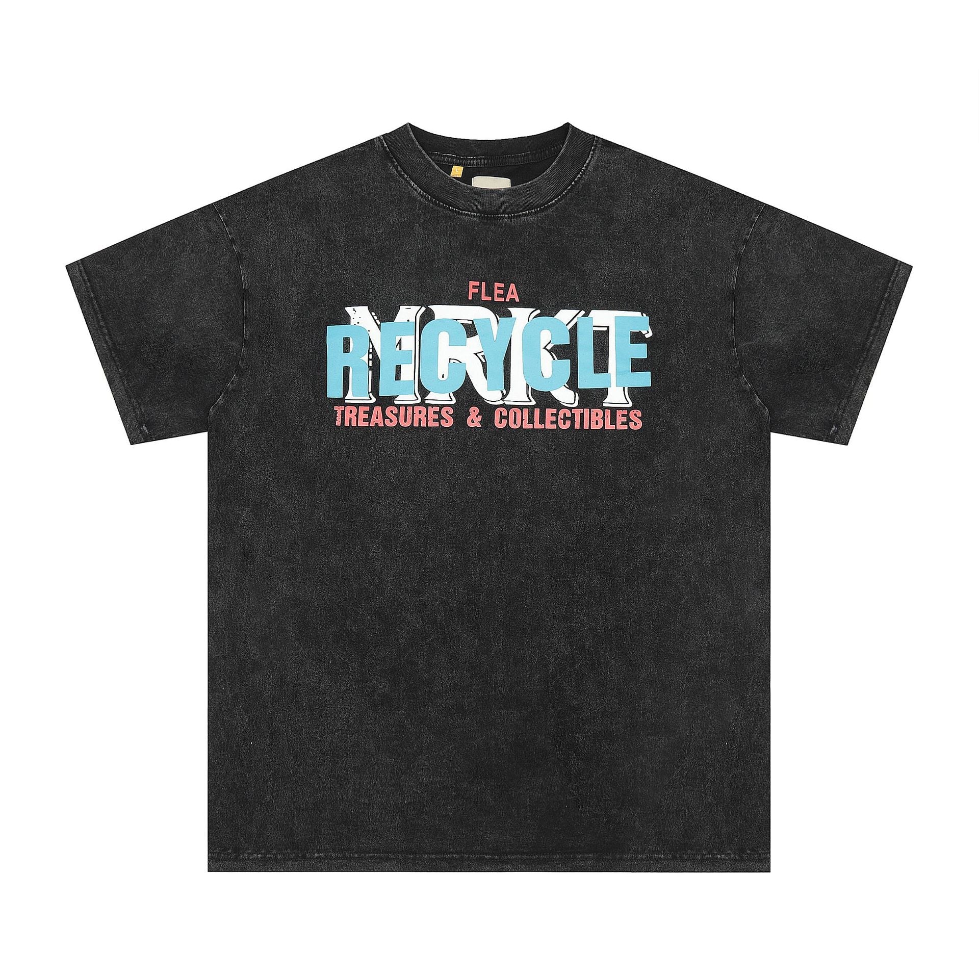 Gallery Dept T Shirts Loose Short Sleeve Wash plus Size T-shirt