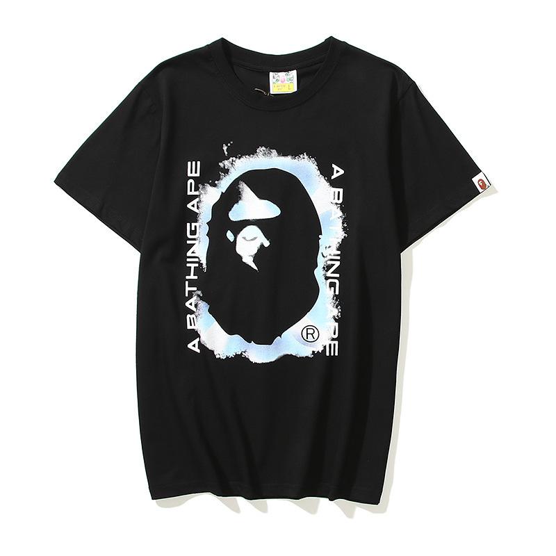 Bathing Ape T-Shirt Summer Lettered Casual