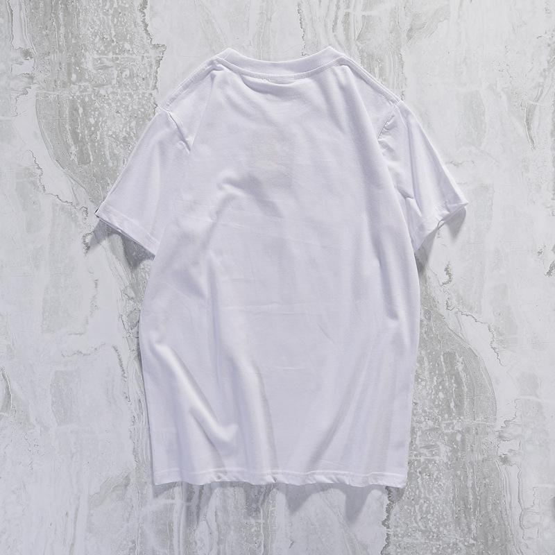 Bathing Ape T-Shirt Round Neck Summer Casual Cartoon Short Sleeve Pullover Anime T-shirt