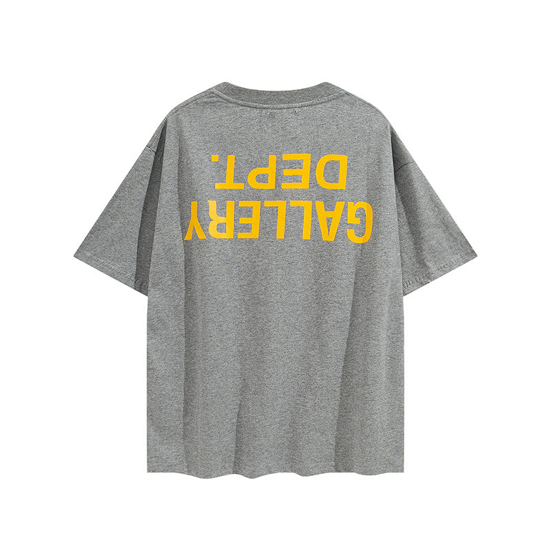 Gallery Dept T-shitrs Printed round Neck Short Sleeve
