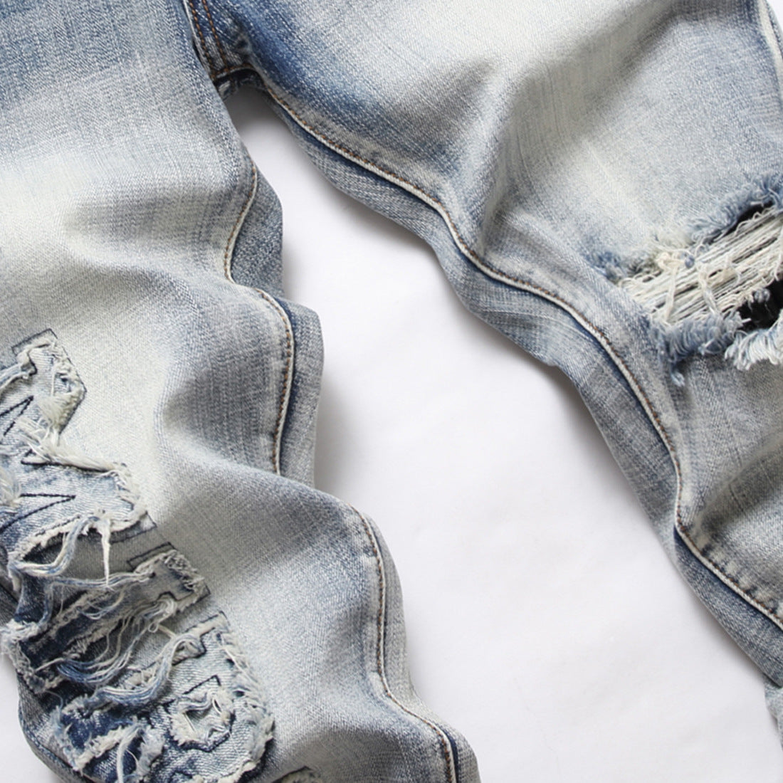 Amiri Jeans Ripped Stretch Jeans