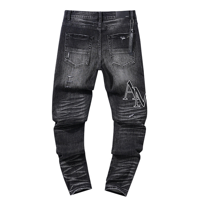 Amiri Jeans Trendy Casual Ripped Jeans