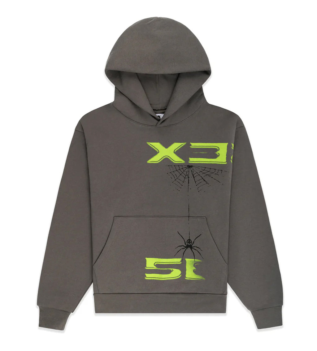 Sp5der 5ex Hoodie Dark Grey